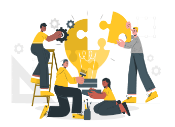 Ilustração de visão